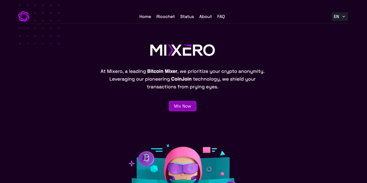 Mixero Crypto Mixer